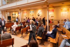 De tentoonstelling Poolse Sporen in Amsterdam